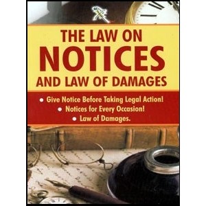 Xcess Infostore's The Law On Notices with Law of Damages